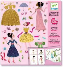 STICKERS & PAPER DOLLS ROBES 4 SAISONS